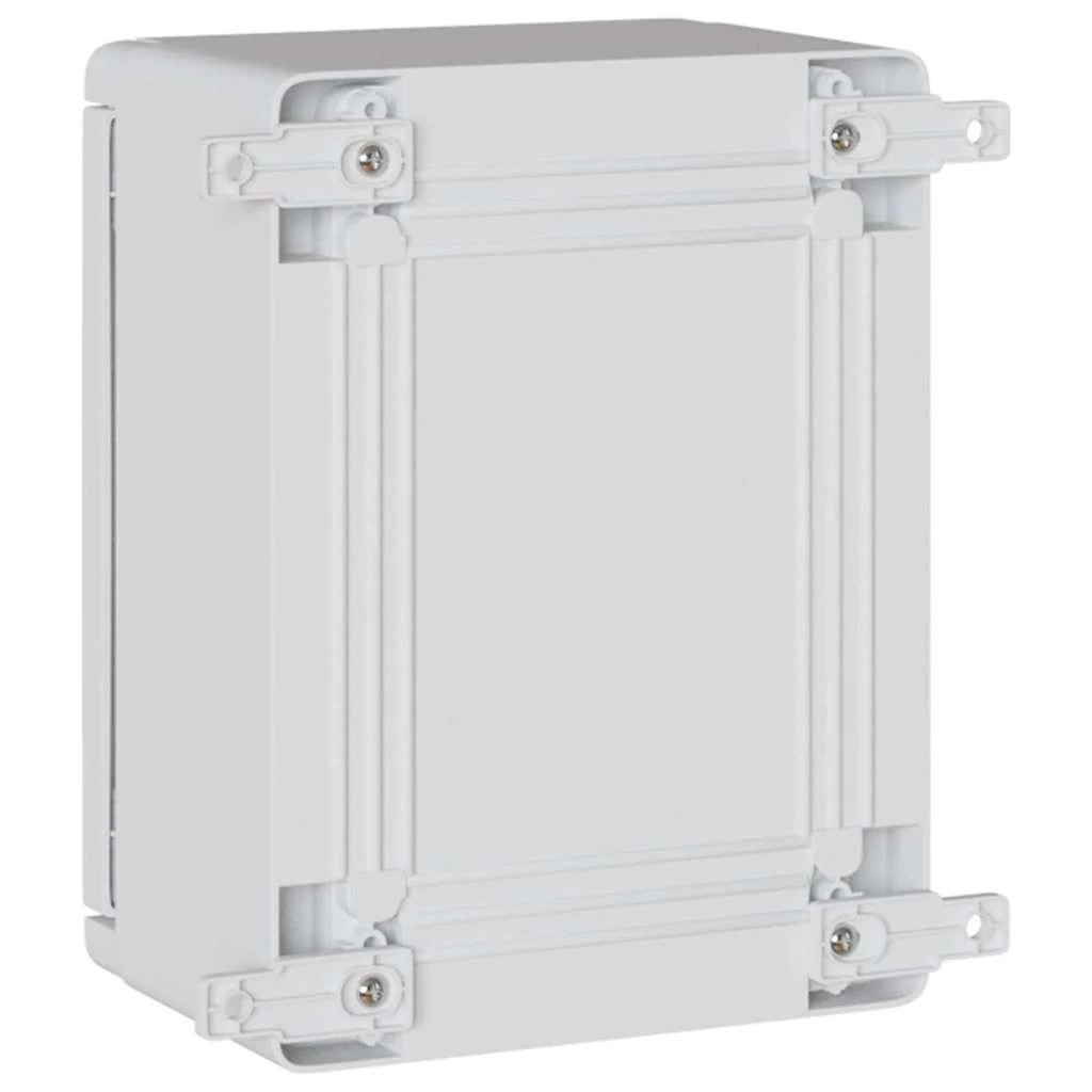 Moderno armadio elettrico dal design pulito 47 x 20 x 60 cm in plastica ABS grigia 02_0058191