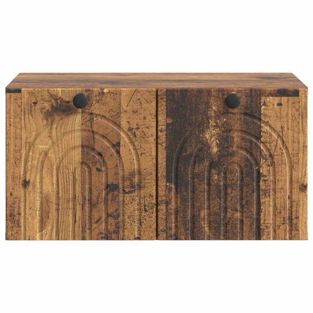 Mobile Porta TV da Muro Legno antico 59,5 x 41 x 30 cm 898173