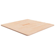 Piano Tavolo Quadrato 70x70x1,5cm Massello Rovere Non Trattatocod mxl 104275
