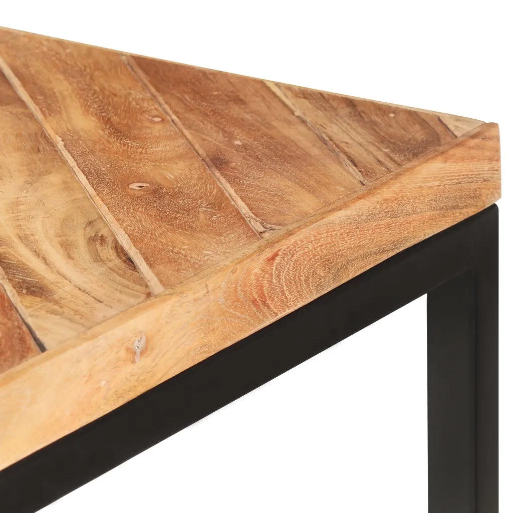 Tavolo da Pranzo | Tavolo da cucina 200x90x76 cm Legno Massello di Acacia e Mango