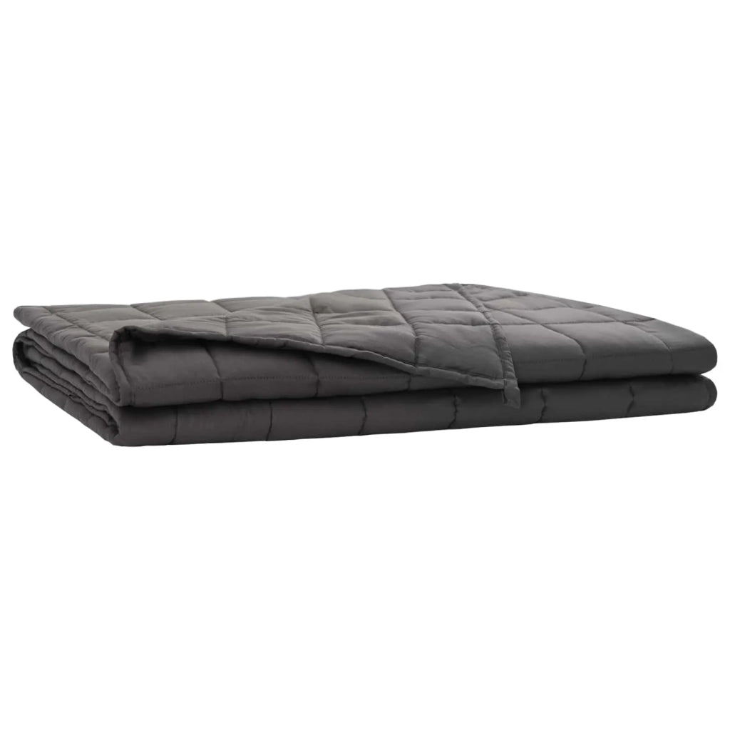 Coperta Ponderata Antracite 200 x 225 cm 13 kg 100% Cotone 205T 42044008