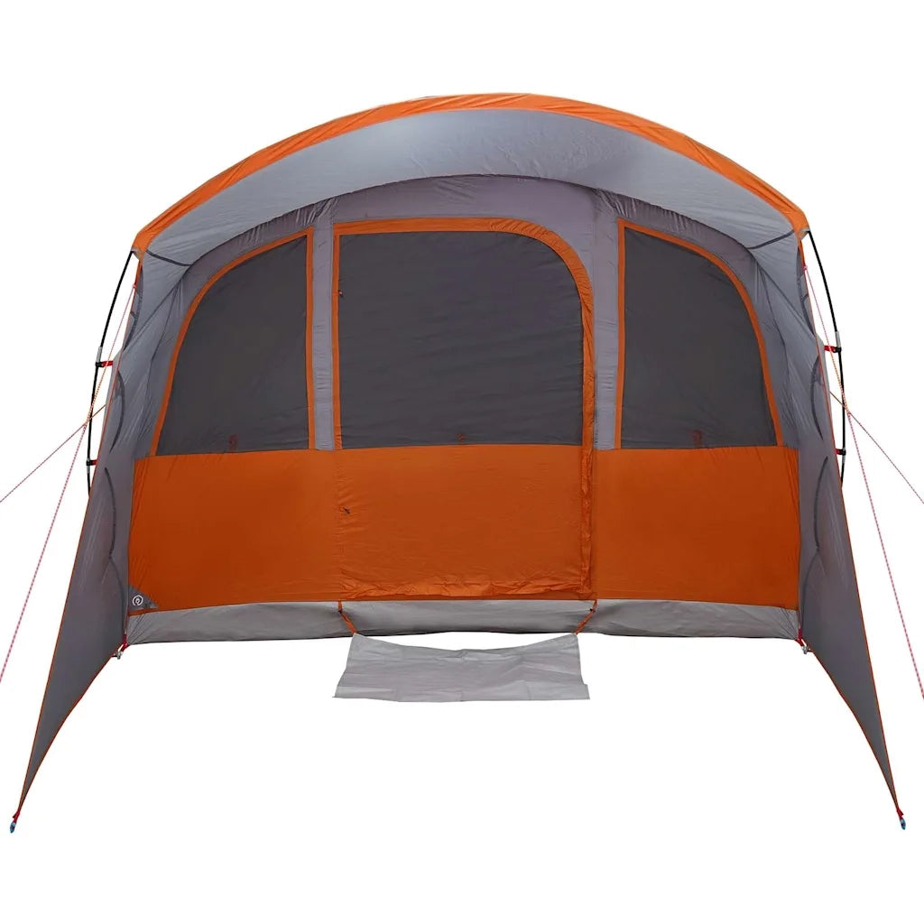 Tenda Familiare con tetto Grigio e arancione 576 x 325 x 213 cm 4100684