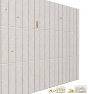 Prikbord in Velt con 50 punte, autofixante, decorativo, da 90 x 120 cm