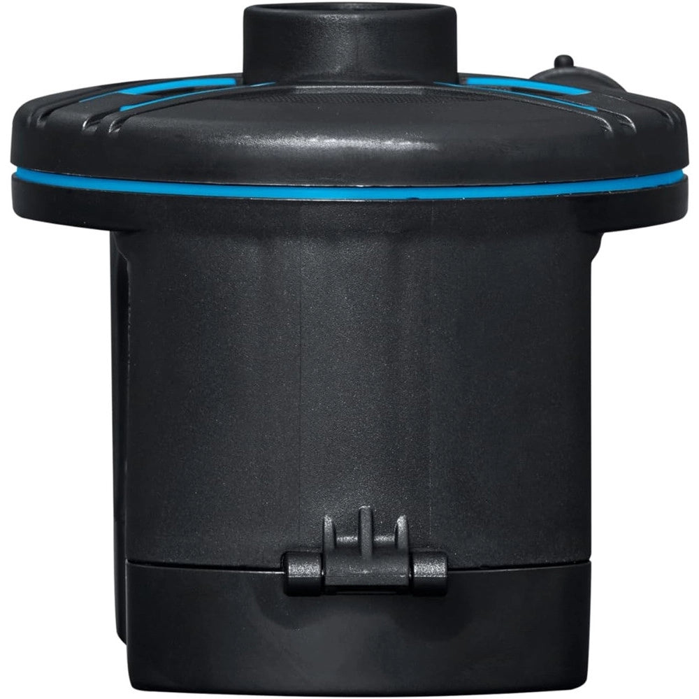 Trade Shop - Pompa Di Gonfiaggio Elettrica Powertouch A Batterie Con 3 Adattatori 12x11x10cm 62254 -