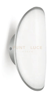 GES121- APPLIQUE GRIGIO METALLIZZATO LED 4000K 1200LM 13W IP65 IN ALLUMINIO
