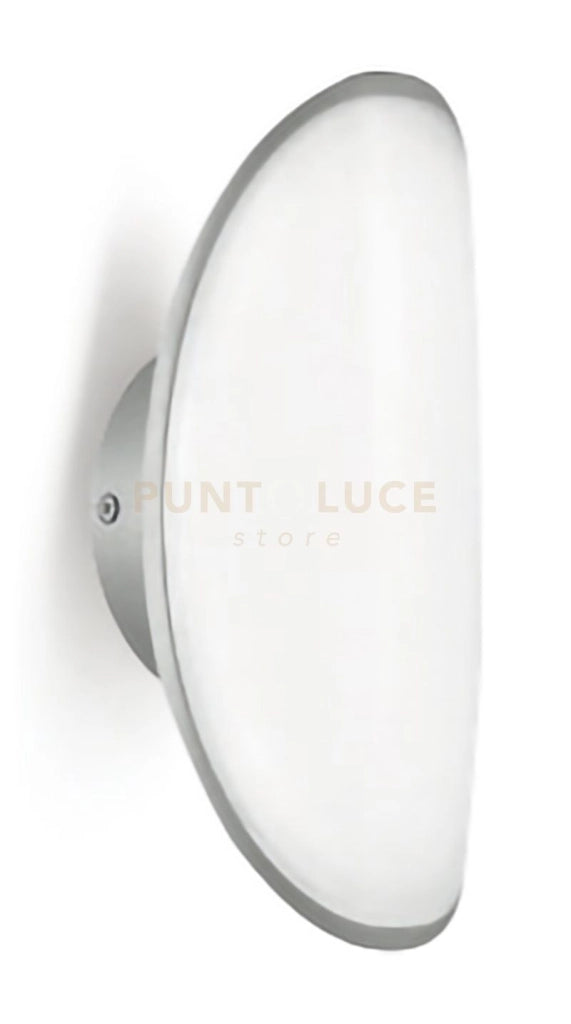 GES121- APPLIQUE GRIGIO METALLIZZATO LED 4000K 1200LM 13W IP65 IN ALLUMINIO