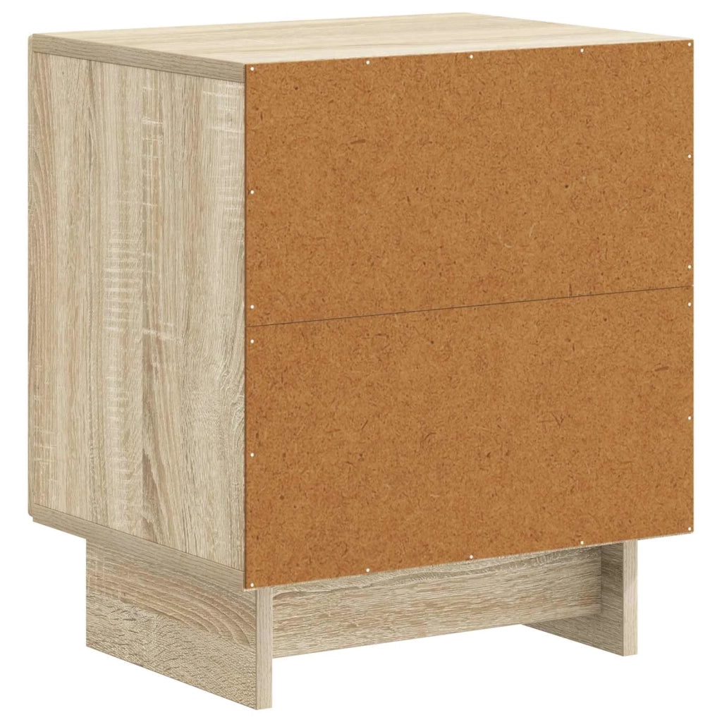 Armadio da Notte 2 pcs Rovere Sonoma 43 x 34,5 x 50 cm 893880