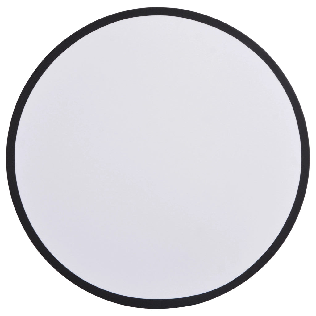 Lampada da soffitto  Flush Mount Nera Ã˜ 30 cm in Tessuto con attacco E27