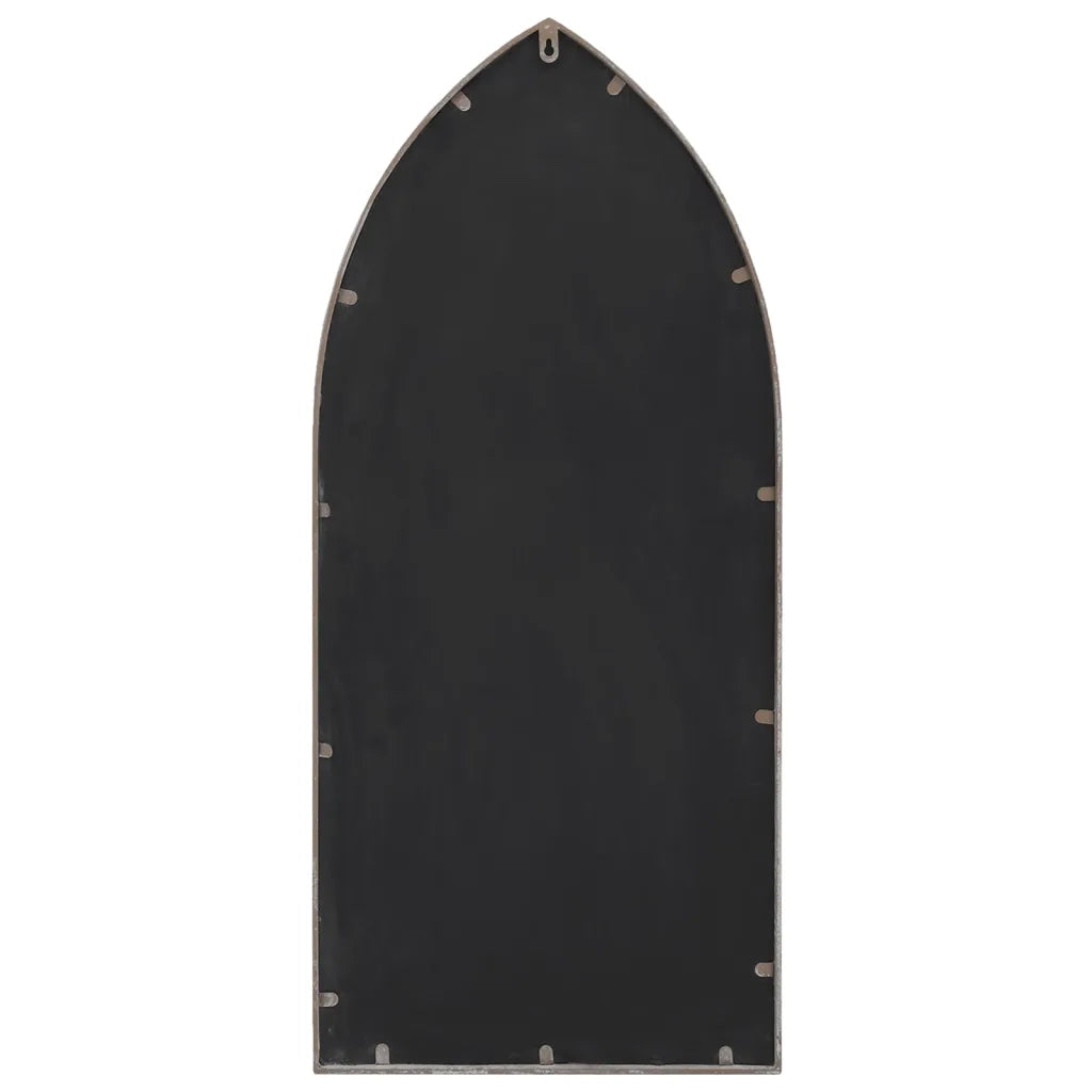 Specchio da Giardino Sabbia 100x45 cm in Ferro per Uso Esterno 318353