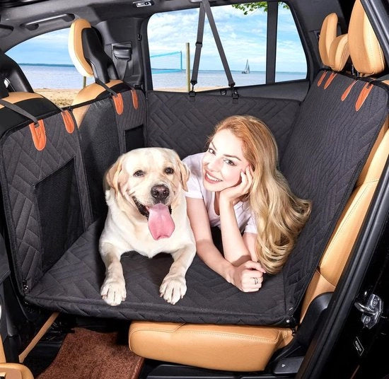 Protezione del Bagagliaio per Cani - Coperta Idrorepellente e Resistente ai graffi per Cani con Zip per Auto e SUV