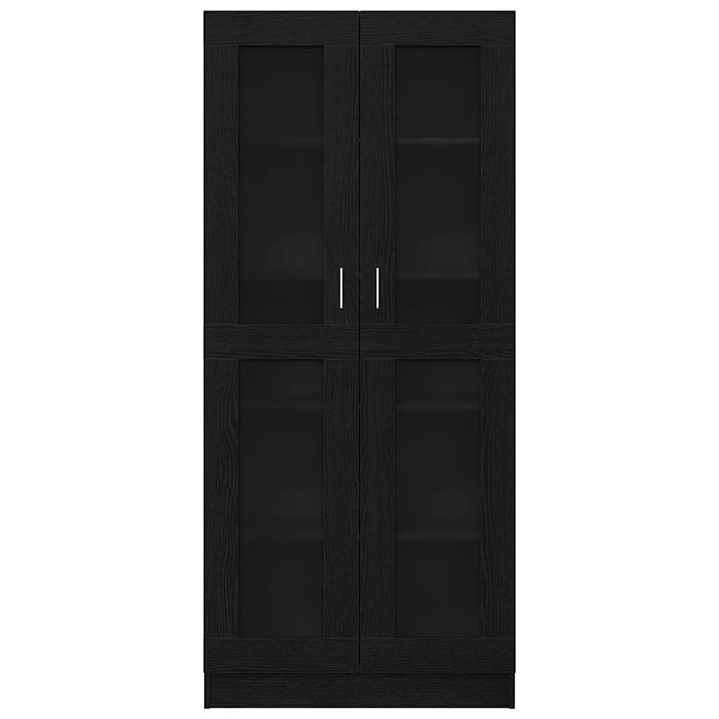 Armadio per Libri Rovere nero 82,5 x 30,5 x 185 cm 3329277