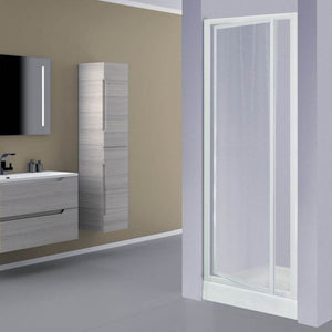 Box Porta Doccia in Acrilico - 1 lato, Apertura Battente Reversibile - Misura: 80 x h185 (AdattabilitÃ  78-83cm)