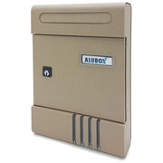 CASSETTA POSTALE ALUBOX SE 20,4X7X29 CM SABBIA- 1,0 pz