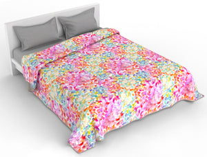 Trapuntino Singolo Doubleface con Stampa Spring