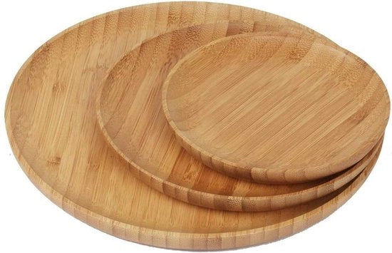 Pannelli di bambù in legno di bambù ecosostenibile - set a 3 pezzi, sostenibilità in casa