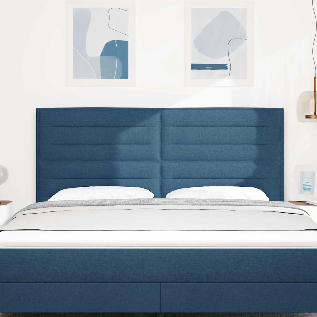 Testiera | Testata Blu 180 cm Tessuto