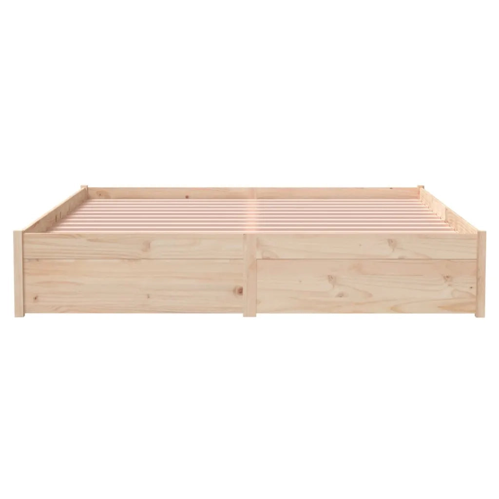 Giroletto senza Materasso in Legno Massello 160x200 cm