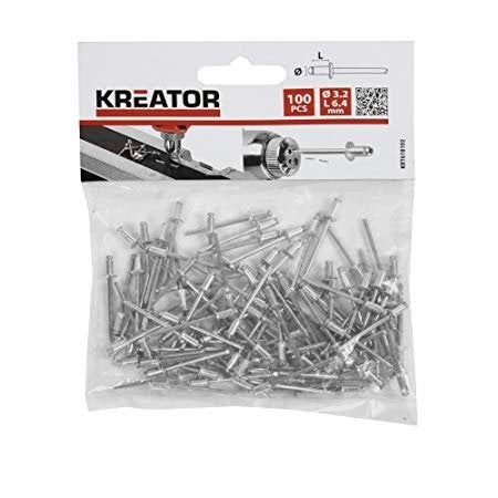 Rivetti 3,2x6,4mm 100Pz