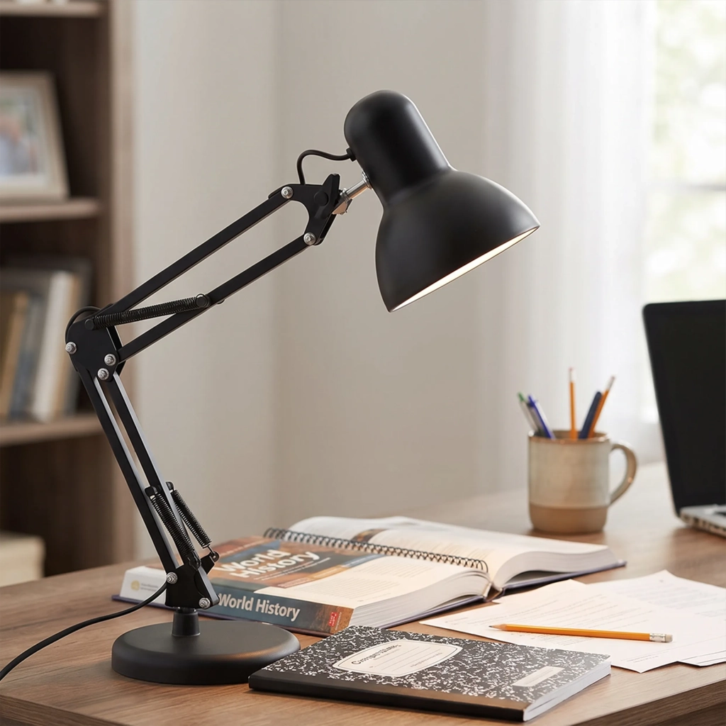 Lampada Da Scrivania Jnh042-1td Black