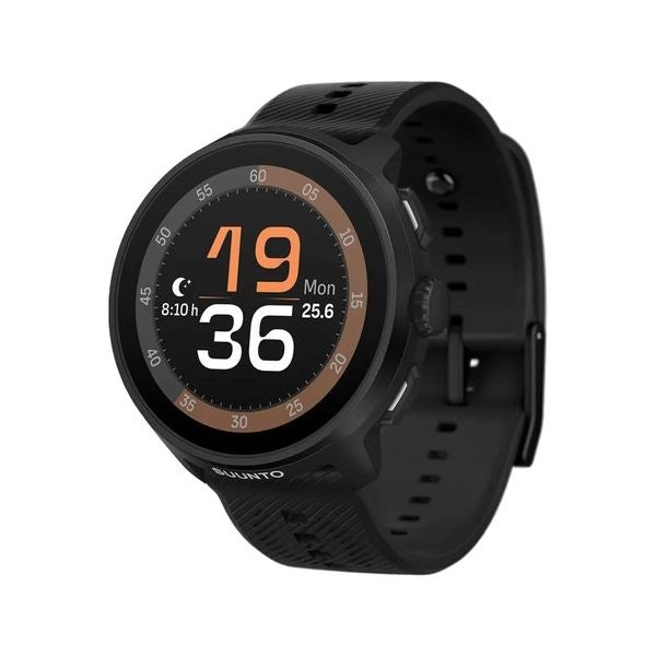 Smartwatch suunto ss051272000 performance run silicone strap all black