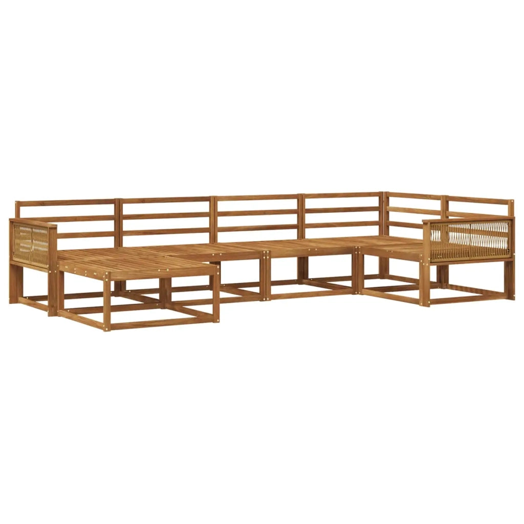 Set di divani da esterno 6 pcs Naturale 3382707