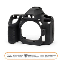 easyCover compatibile con Nikon D780 - copertura protettiva in silicone piacevolmente aderente, copertura per fotocamera - perfetta vestibilità, operatività senza limitazioni