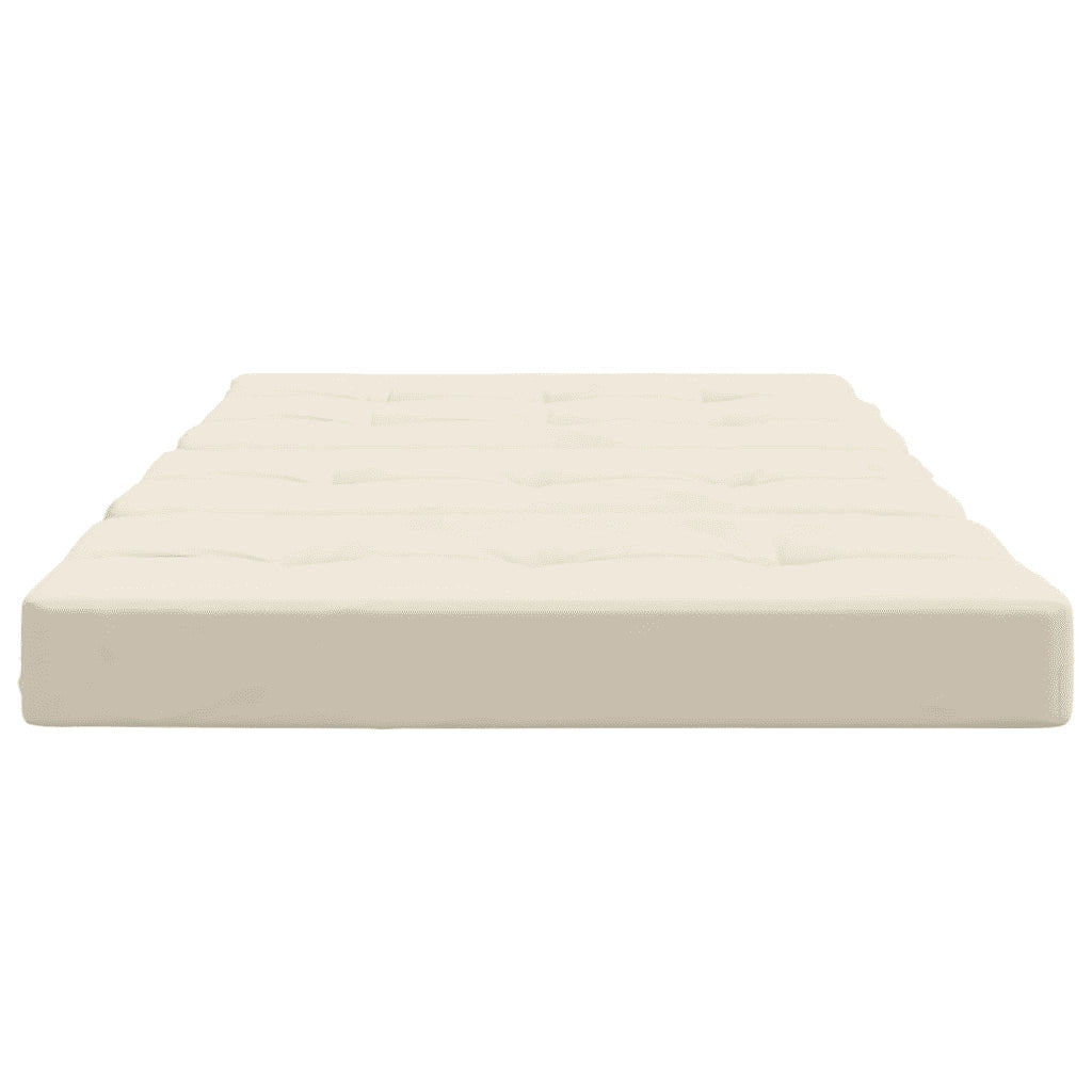 Cuscini per Sedia a Sdraio 2 pz Crema in Tessuto Oxford 361986