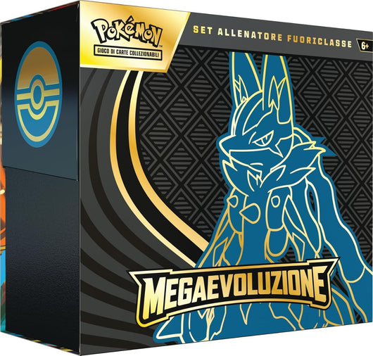 Pokémon: set Allenatore Fuoriclasse (Lucario) dell’espansione Megaevoluzione del GCC Pokémon (una carta promozionale a f