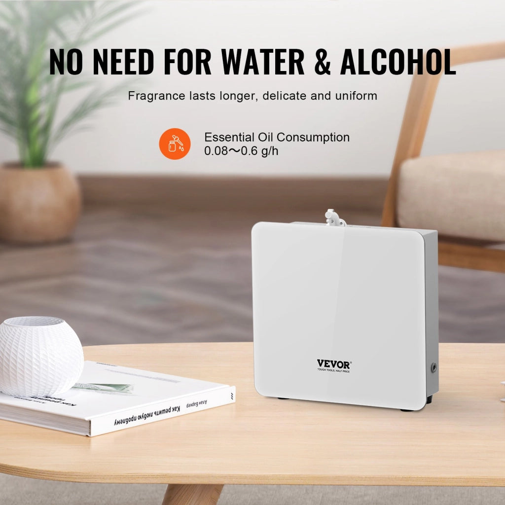 Diffusore di aromi ad aria fredda A501, diffusore oli essenziali Bluetooth 480 ml senza acqua, compatto e regolabile, per casa e ufficio