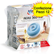 Ariasana ricarica tab coccole di vaniglia aero 360 gradi confezione da 12 pezzi da 450 grammi