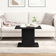 Tavolino da caffÃ¨ Rovere nero 55,5x55,5x40 cm Legno ingegnerizzato
