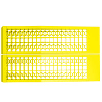 Set 2 Rampe di Carico Auto in Plastica 3 Tonnellate Antiscivolo Giallo
