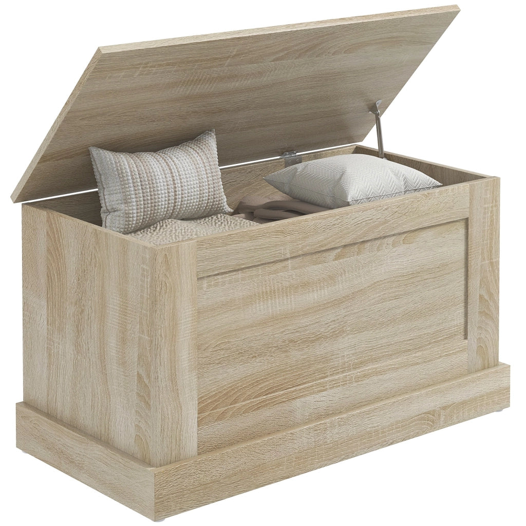 Cassa in legno con coperchio ¨C Minimal ¨C 80x40x45 cm