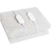 SCALDALETTO ELETTRICO LANA SINTETICA EFFE  VOLT 230 WATT 60X2 CM 160X140 SINTEX BIANCO