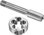 Set di viti e matrice M16 x 2 - Viti a sinistra - Matrice robusta - Attrezzi duraturi - Facile da utilizzare - Alta resistenza al trazione - Set di viti