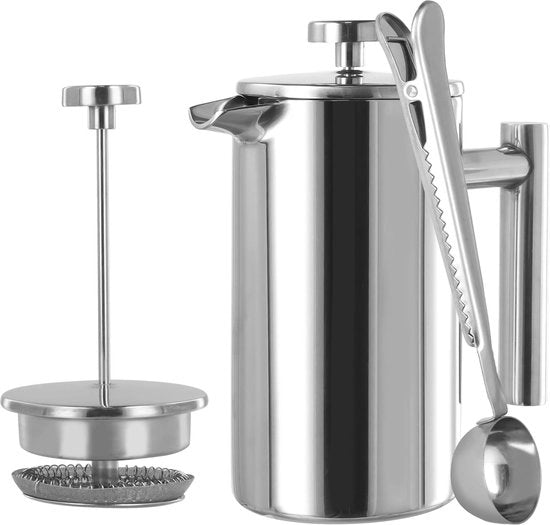 Caffettiera per due persone - Fattore di produzione in acciaio inossidabile per due tazze - 350 ml