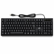 TASTIERA USB STANDARD 104 TASTI ITALIANA CABLATA PC  UFFICIO AS-05896