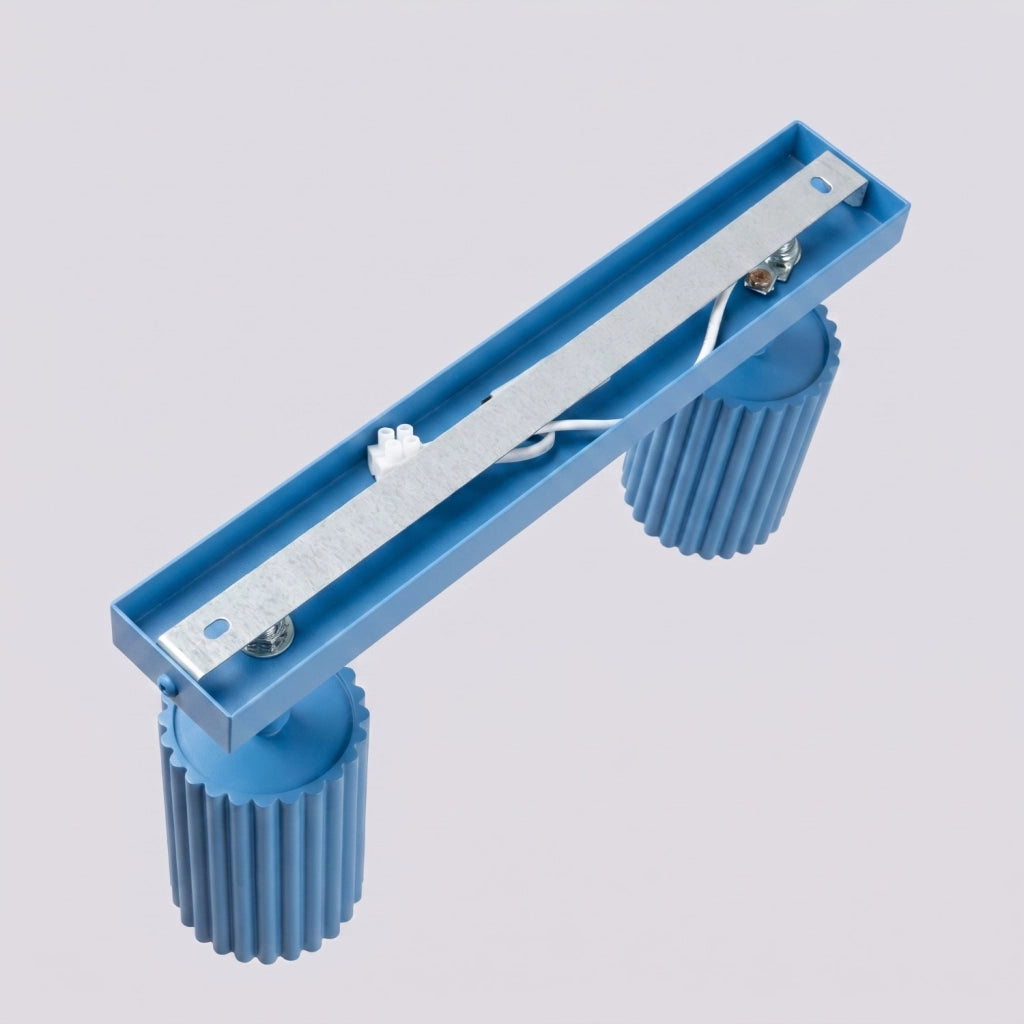 Plafoniera KARBON 2 azzurro