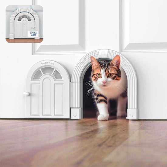 Letto per Gatti con Cuscino a Forma Circolare - Autoiscalo e Antiscivolo per Piccoli Animali di Compagnia