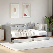 Telaio del letto con storage Grigio Cemento 80 x 200 cm 3429642