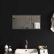 Specchio da bagno LED Trasparente 60 x 30 cm vetro temperato 42045812