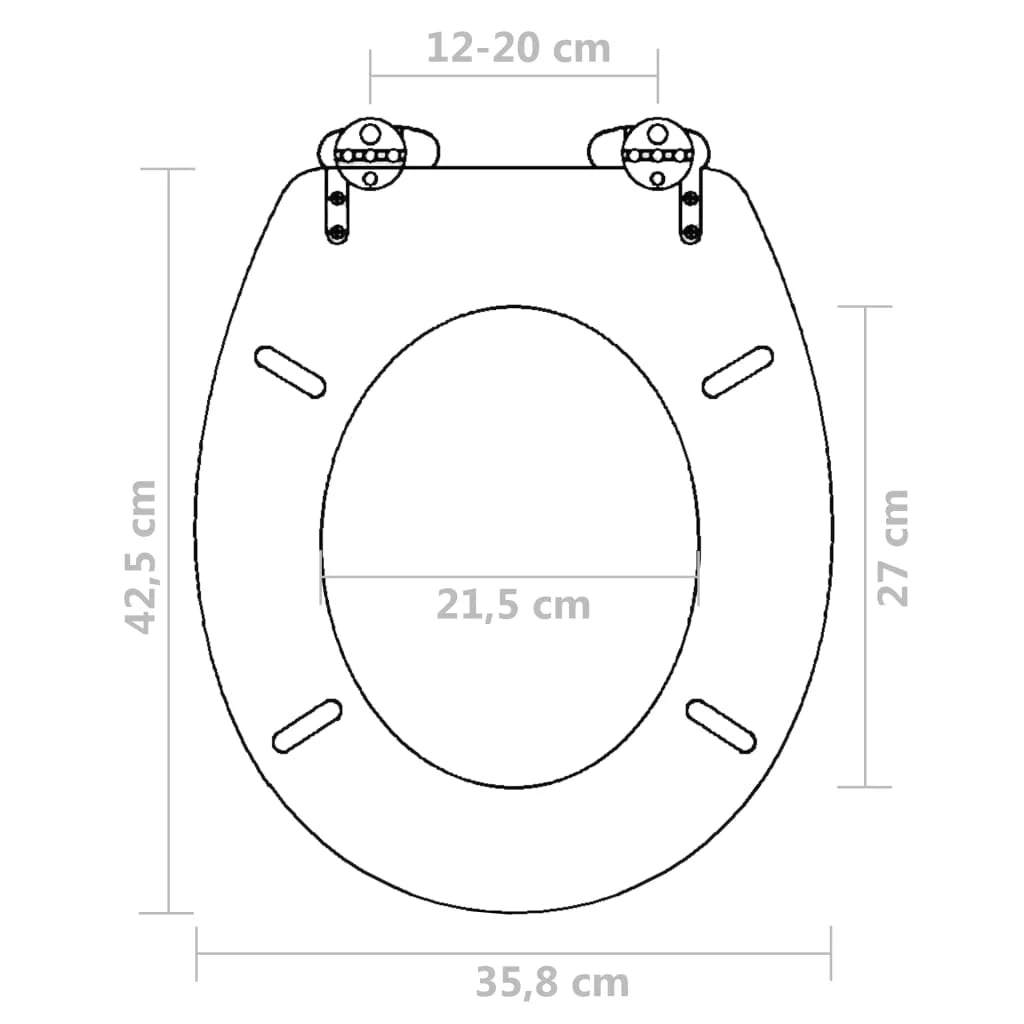 Sedile WC con coperchio a chiusura ammortizzata struttura in MDF nero 02_0002876