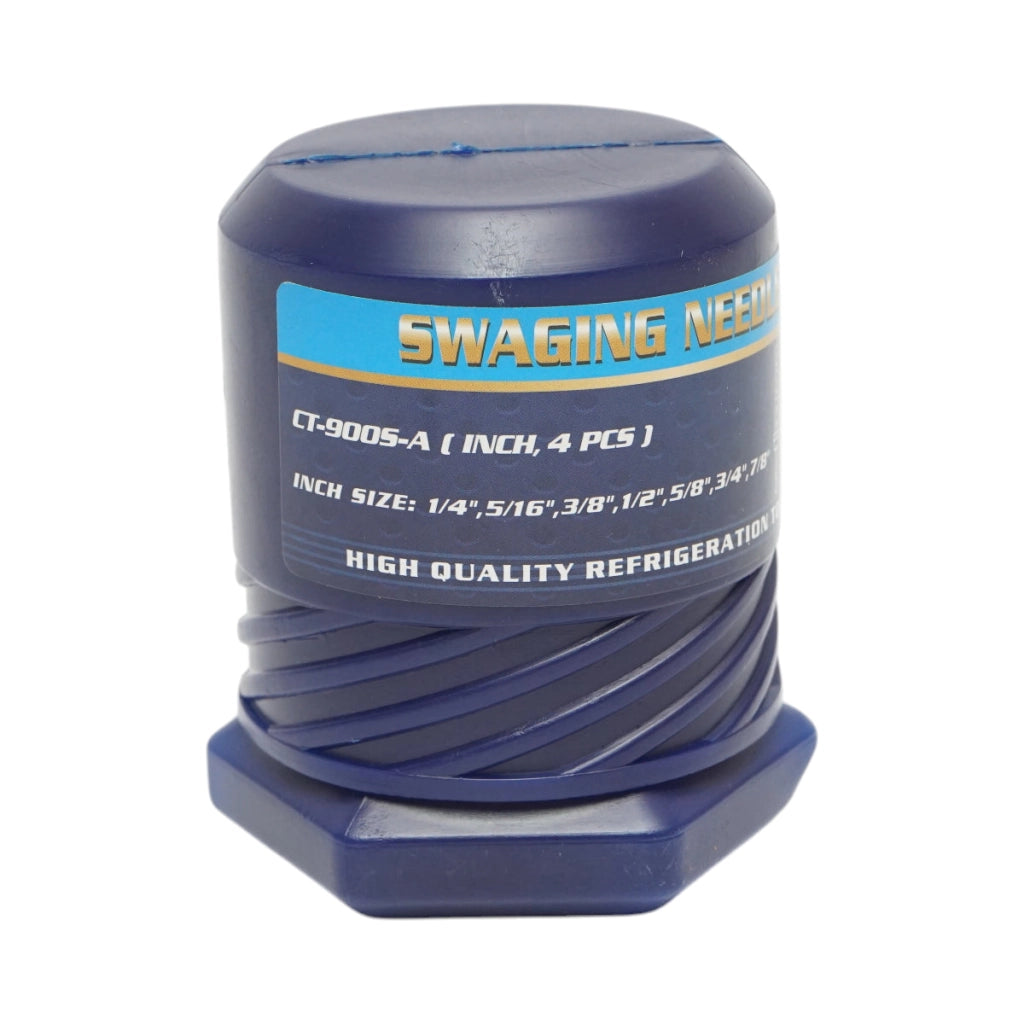 Set di 4 punte per espansione tubi 1/4–7/8 inch per impianti HVAC/R.