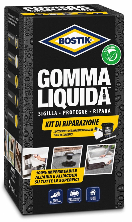 BOSTIK GOMMA LIQUIDA KIT DI RIPARAZIONE- 1,0 pz
