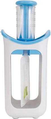 Congelatore per purea portatile per alimenti per bambini con contenitore per alimenti per bambini e manuale in silicone per alimenti per bambini con processore per alimenti per bambini per preparazione di cibi per bambini (Importato)
