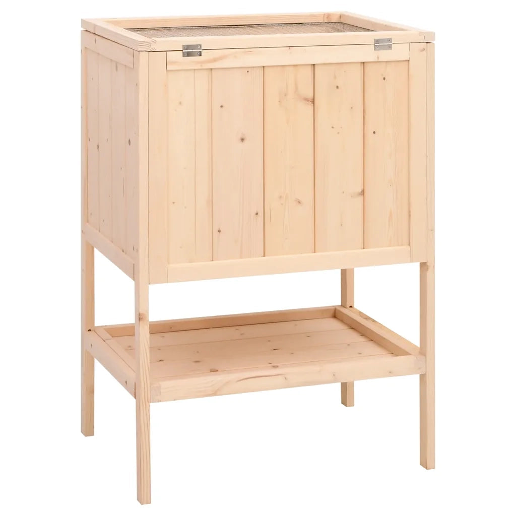 Gabbia per criceti 55x40x80 cm in legno massello di abete CFW6985908