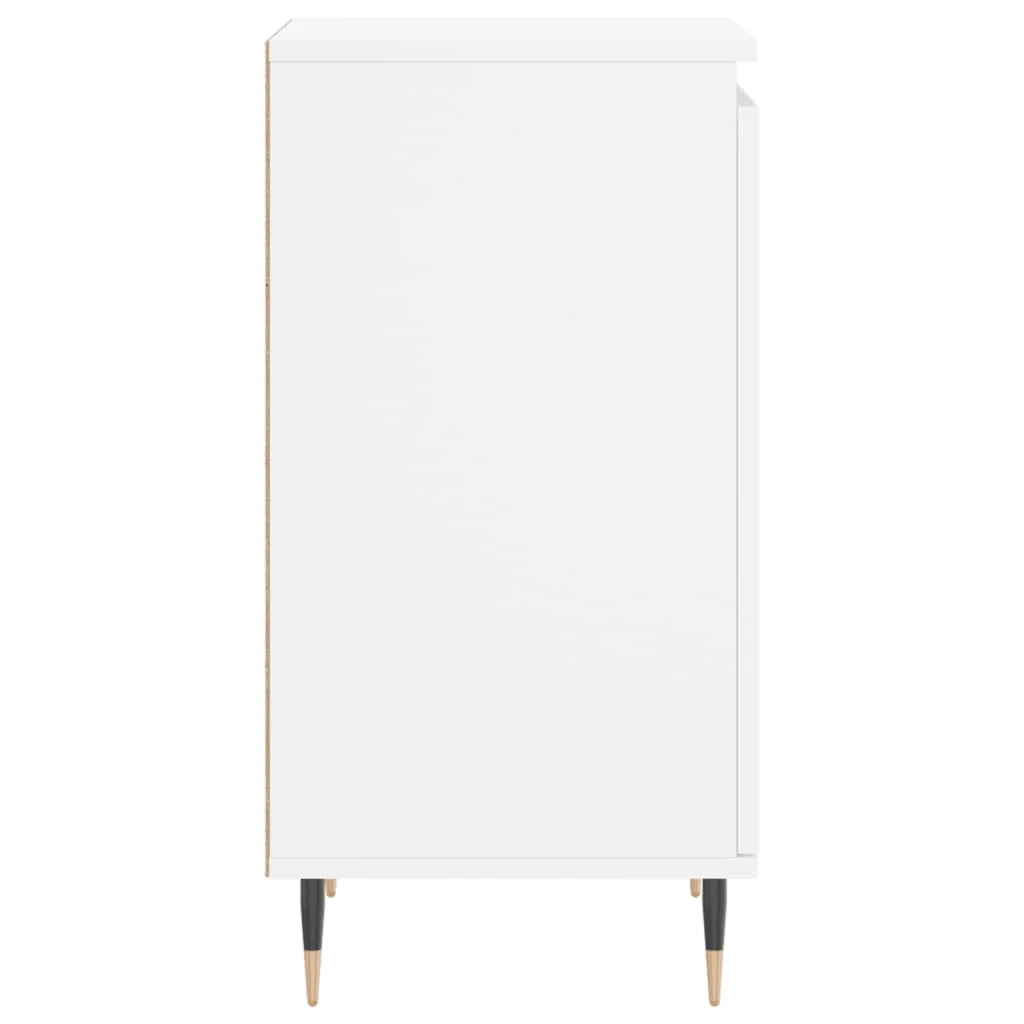 Buffet credenza cassettiera mobiletto mobile contenitore organizer per cucina soggiorno salotto 40 x 35 x 70 cm legno ingegnerizzato bianco 02_0030302