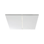 Pannello LED OPTIKA 19W 4000K CRI90 UGR19 DALI - Struttura in Acciaio Bianco, Ottiche PMMA ad Alta Efficienza, Installazione Modulare - Rossini Group