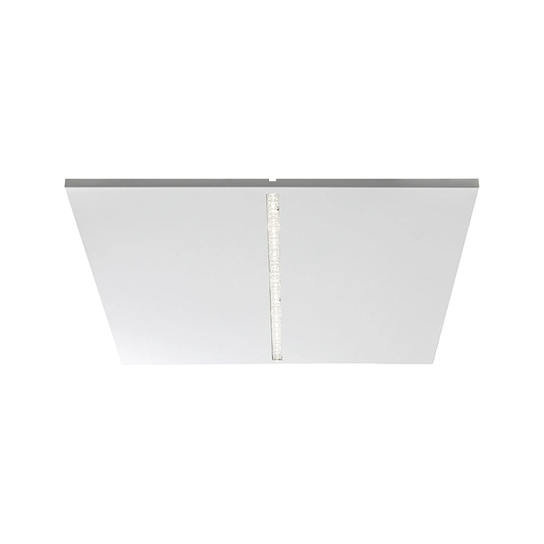 Pannello LED OPTIKA 19W 4000K CRI90 UGR19 DALI - Struttura in Acciaio Bianco, Ottiche PMMA ad Alta Efficienza, Installazione Modulare - Rossini Group
