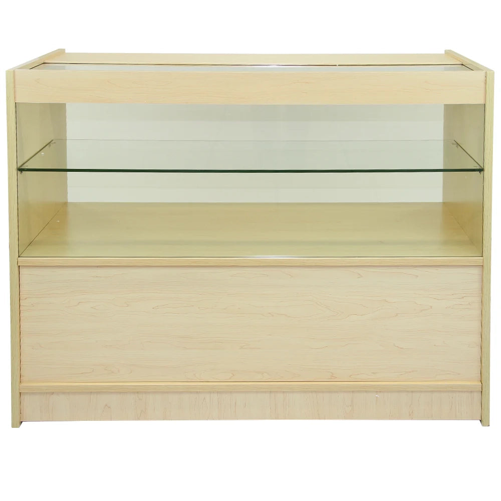 Banco A1200 con Finitura in Acero da Negozio e Reception Elegante Solido Robusto
